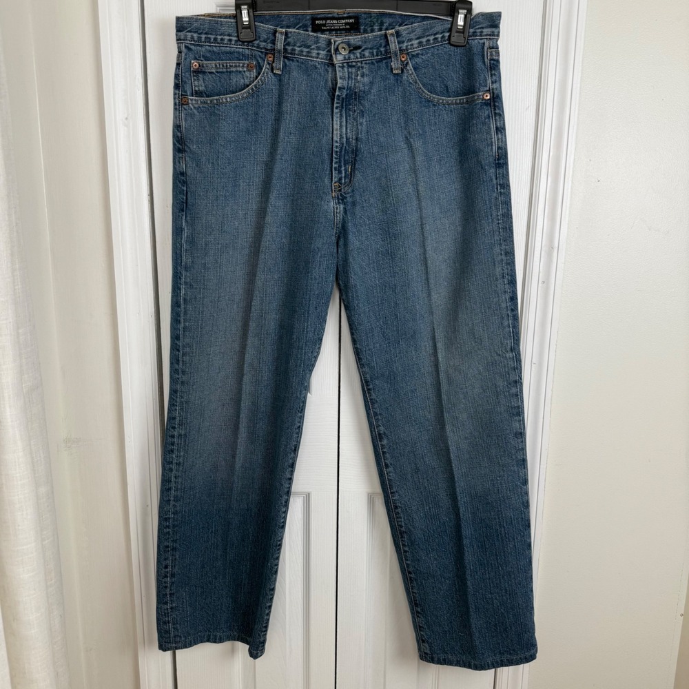 Poloโ Jeans Company Ralph Lauren Hayden 36x30 Relaxed Fit Straight leg Jeans Y2K